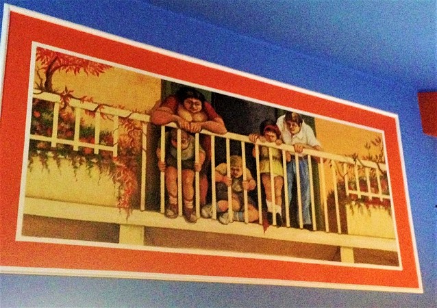 The Children on the balcony