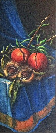 Pomegranates and chestnuts