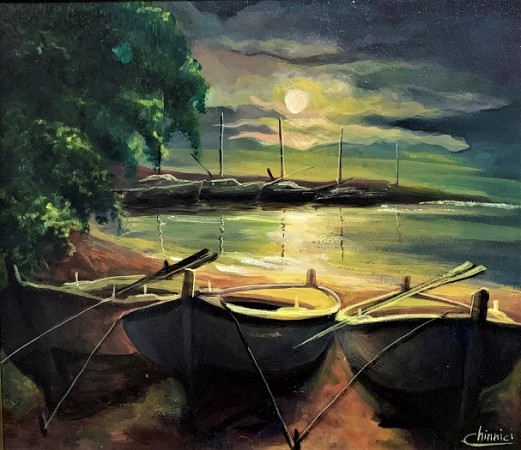 Boats in the evening