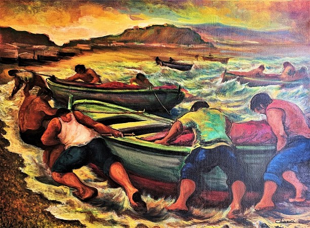Fishermen in Milazzo