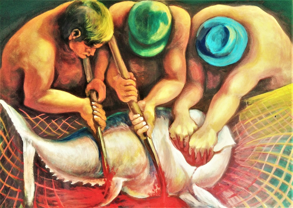 The Slaughter of tuna