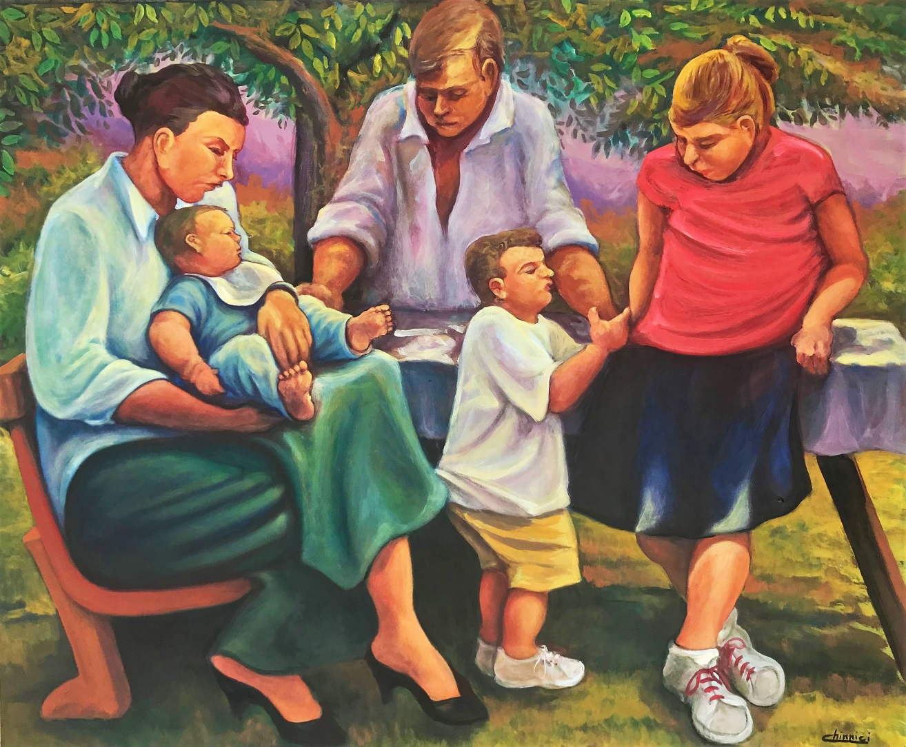 Angels in Caltagirone