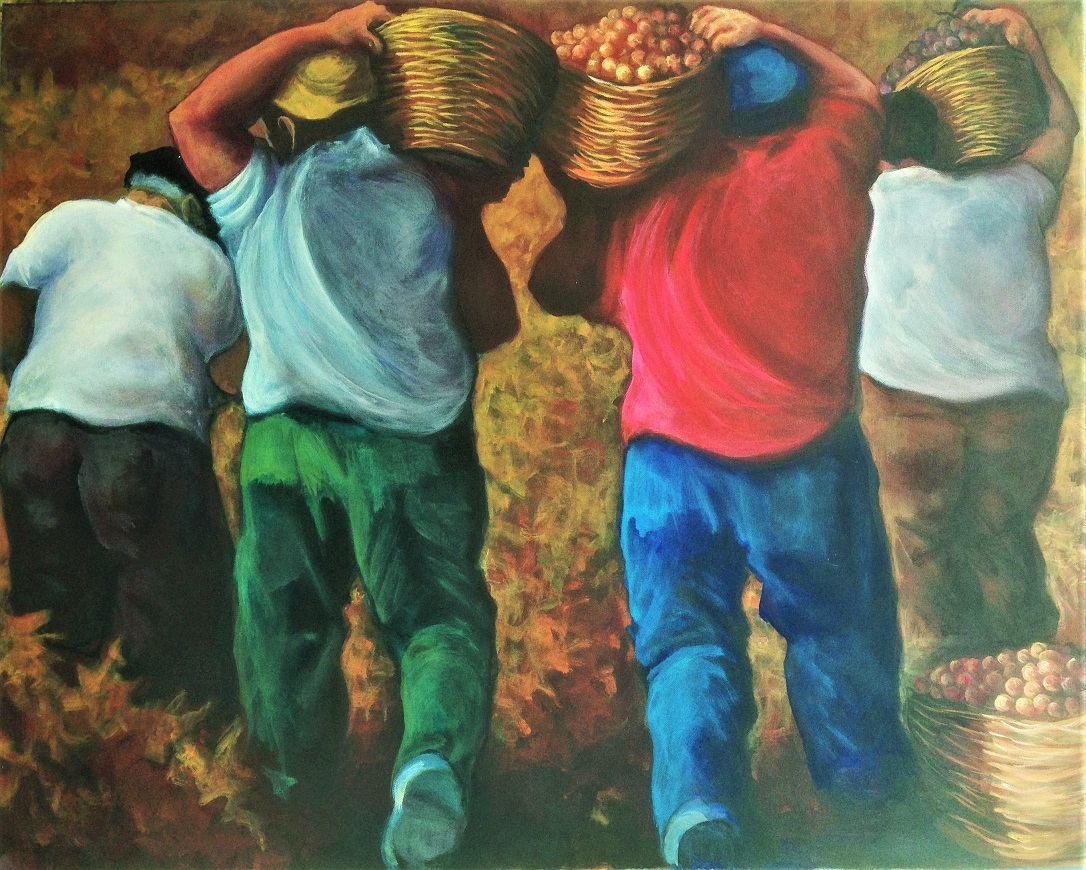 SIcilians Grape picker