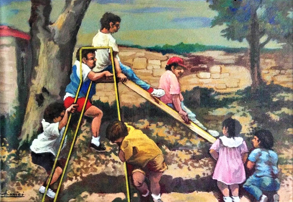 Children playing