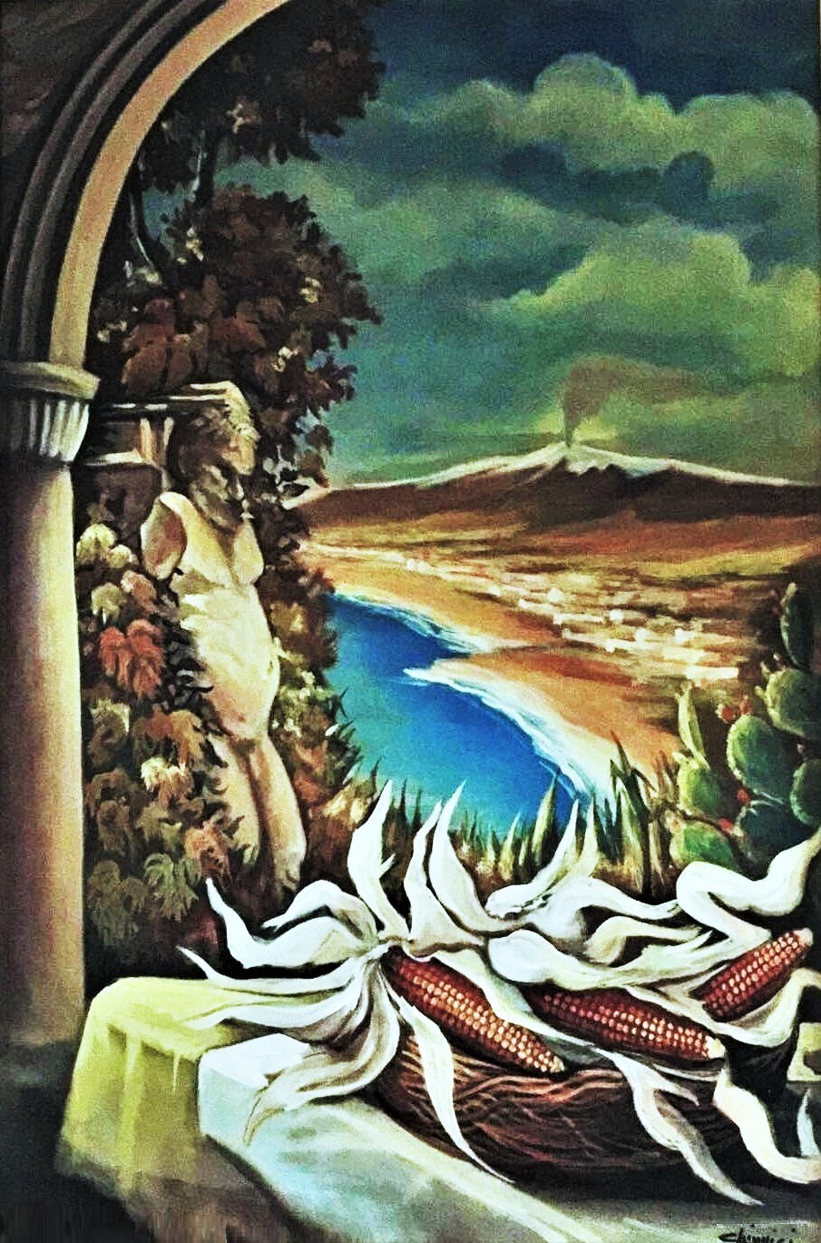 Still life with Etna