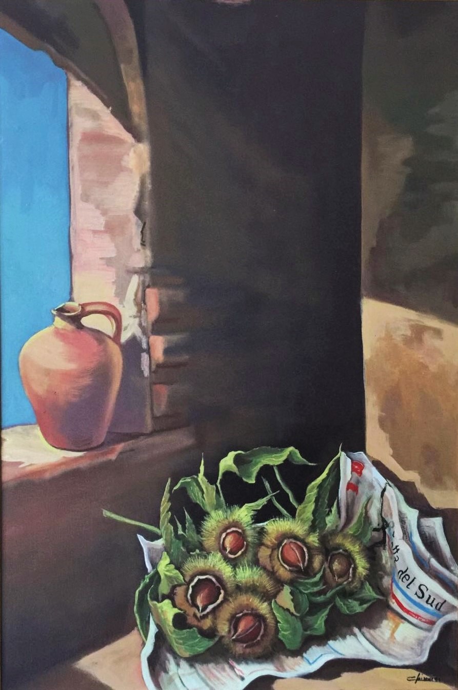 Still life with newspaper