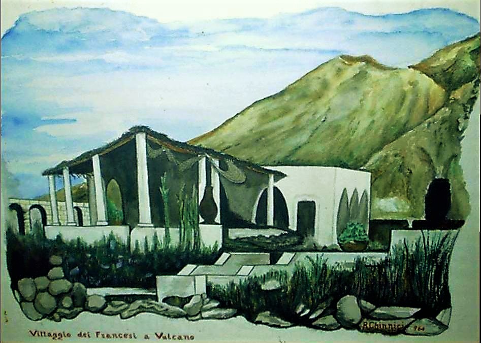 The village of French people - Vulcano Aeolian Islands