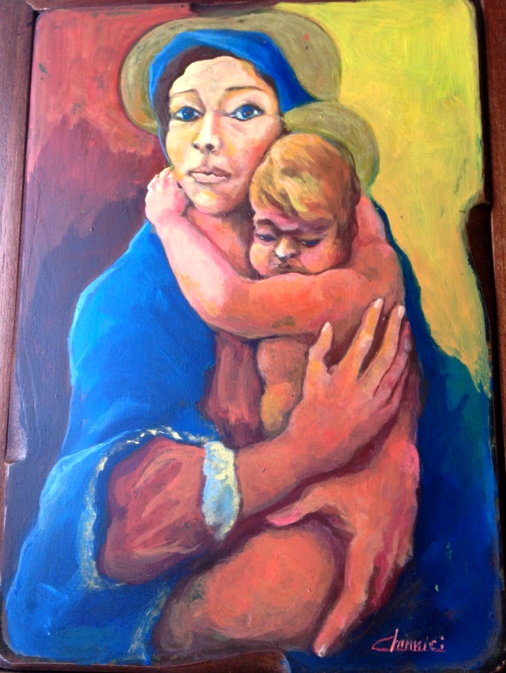 Mary with child