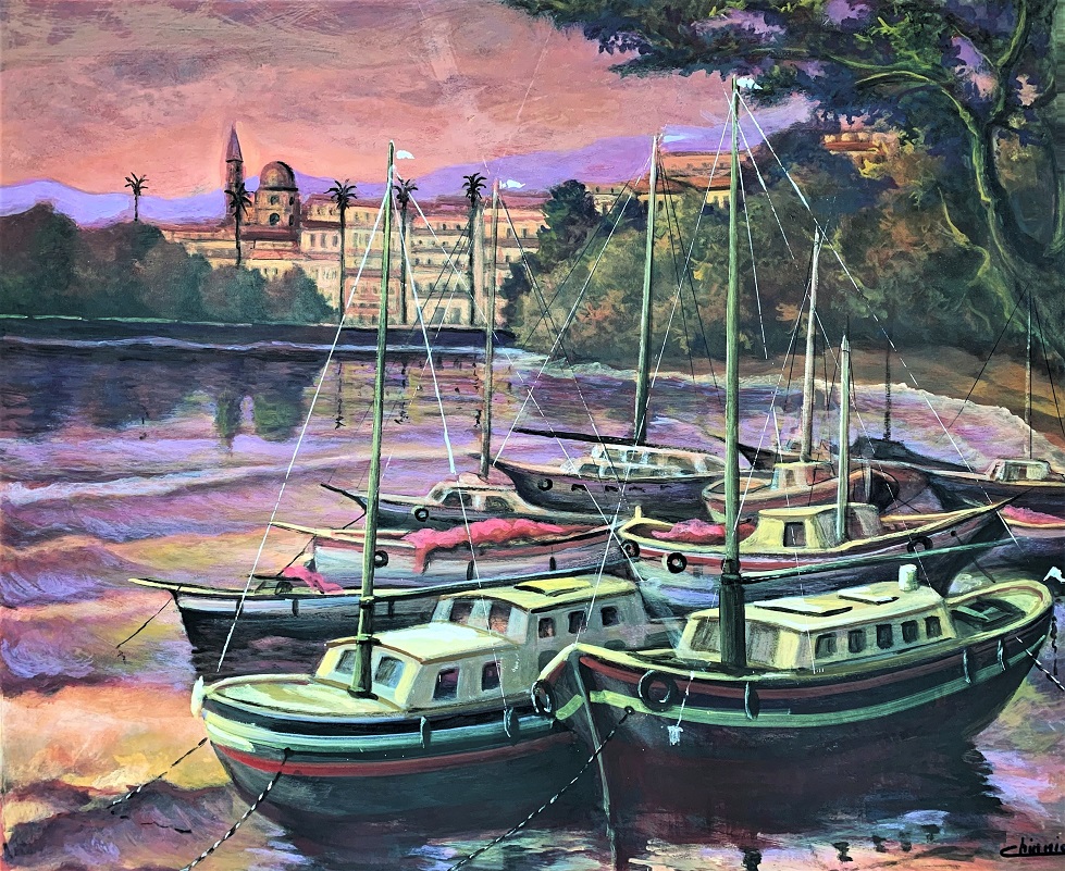Boats in the Harbor