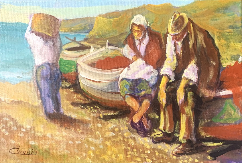 Fishermen Resting
